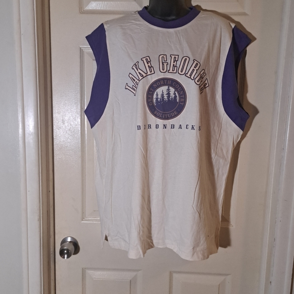 CSA sleevless Graphic T-shirt size XL